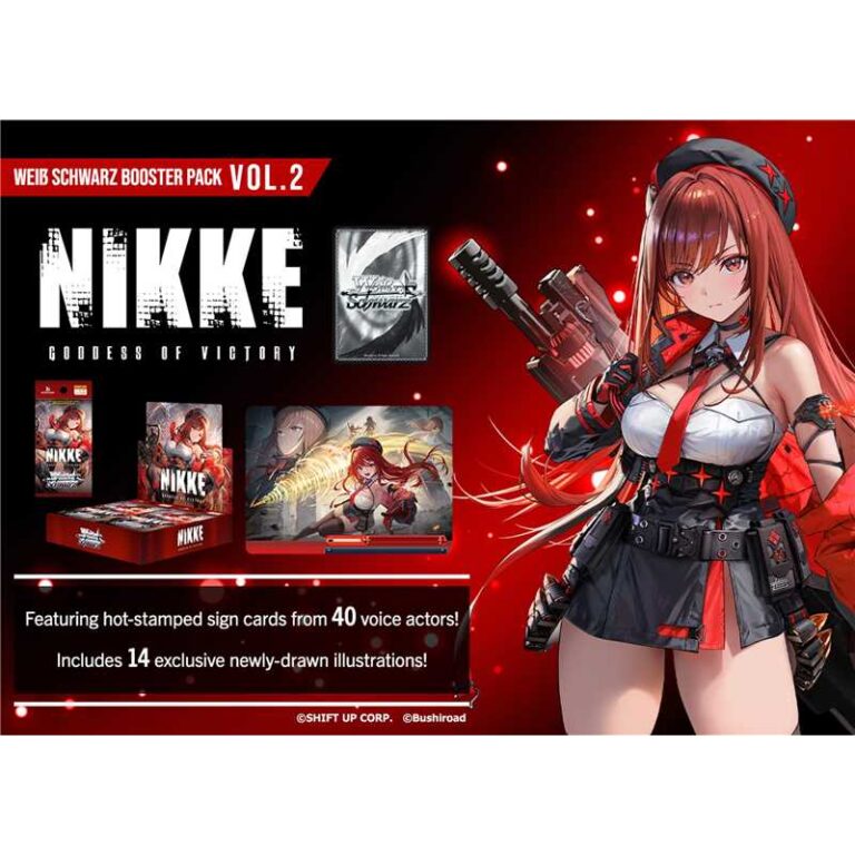 Weiß Schwarz Booster Pack: GODDESS OF VICTORY: NIKKE Vol.2 (Display 10 Packs) – ENG
