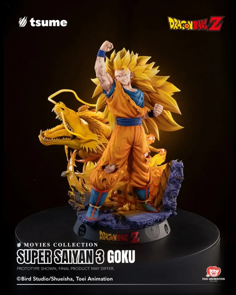 Dragon Ball Z Super Saiyan 3 Goku Statue Movies Collection 1/4 by Tsume